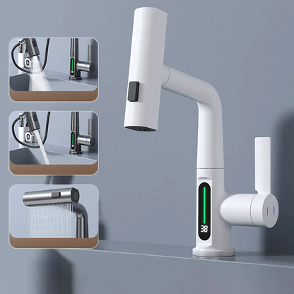 Led Kitchen Bathroom Faucet Light Flexible