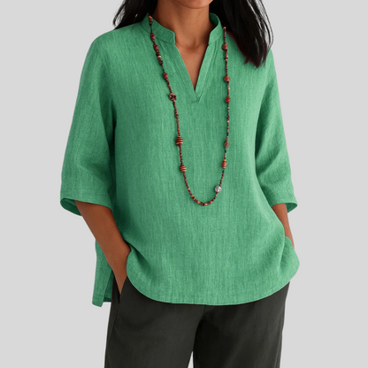 Women's Relaxed Fit Blouse - VibreMode