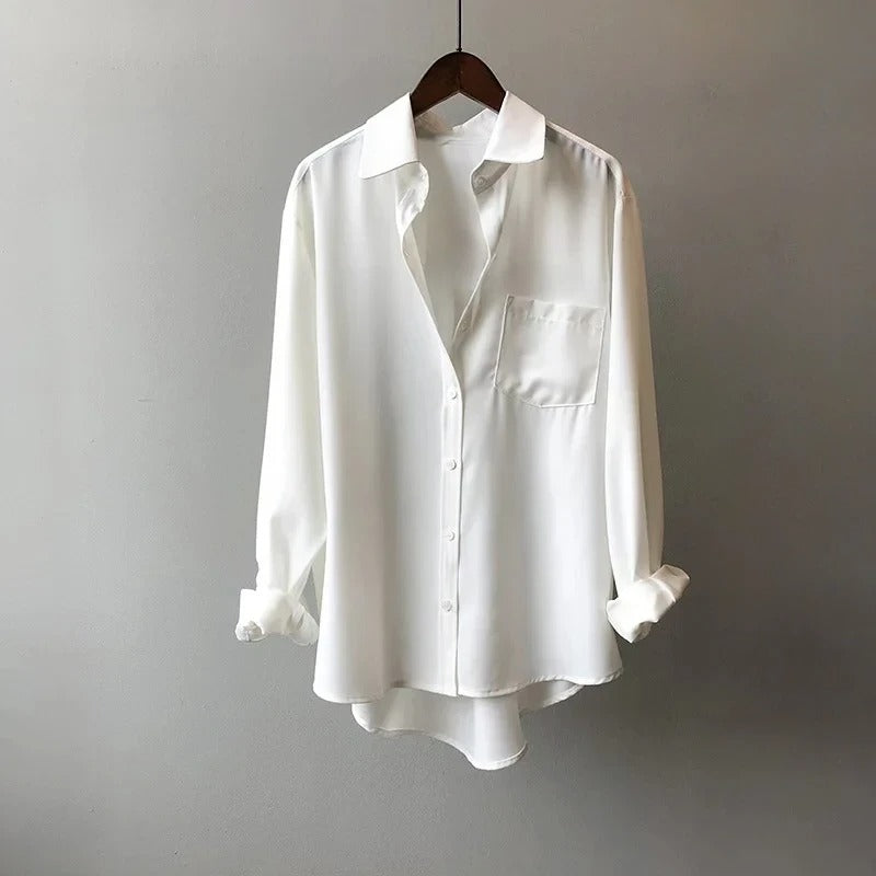 Women's Satin Office Shirt