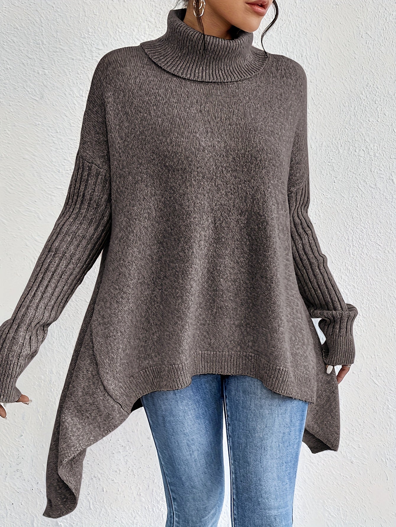 Soft Knitted Pullover Sweater