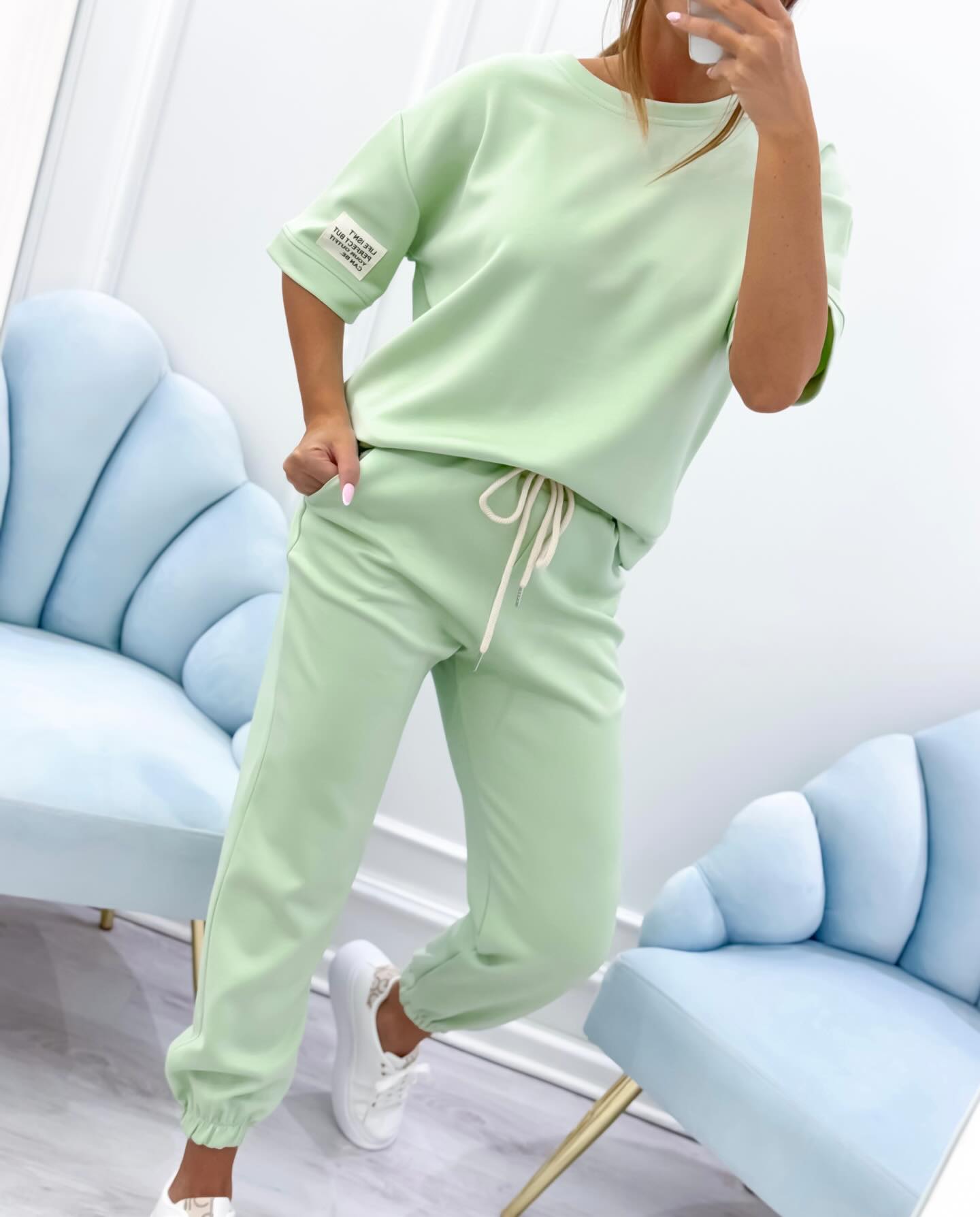 Women's T-Shirt And Jogger Pants Set