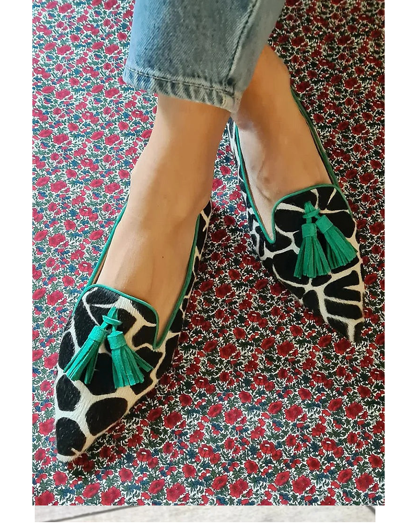 Women's Tassel Loafers Pointed Toe - VibreMode