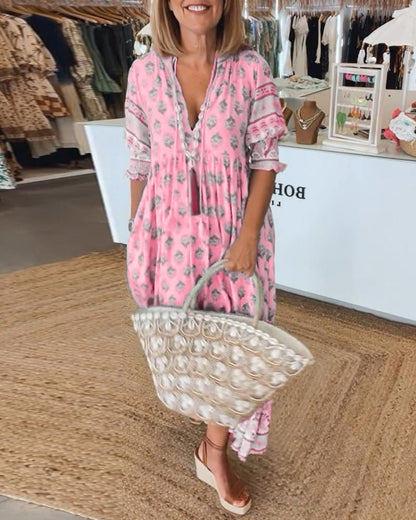 Women's Casual Loose Fit Skirt Dress
