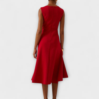 Women's Asymmetric Midi Dress