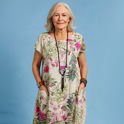 Women's Shift Dress Floral Print