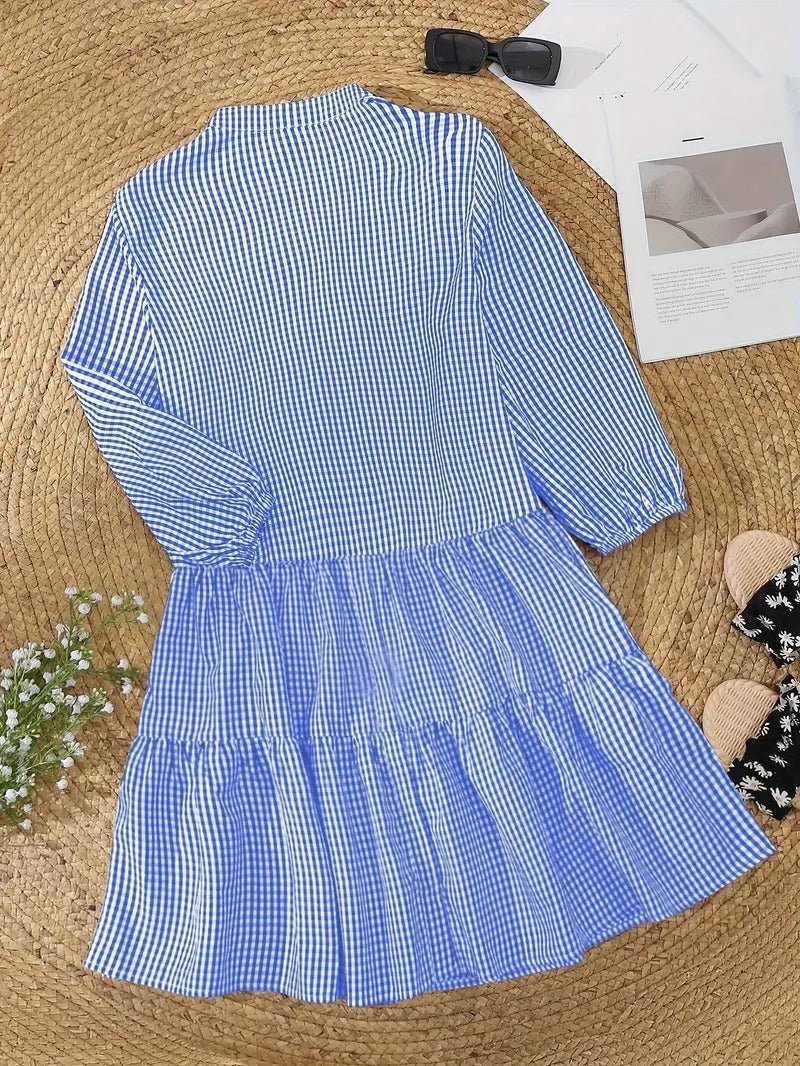 Casual Fit Floral Mini Dress with Short Sleeves
