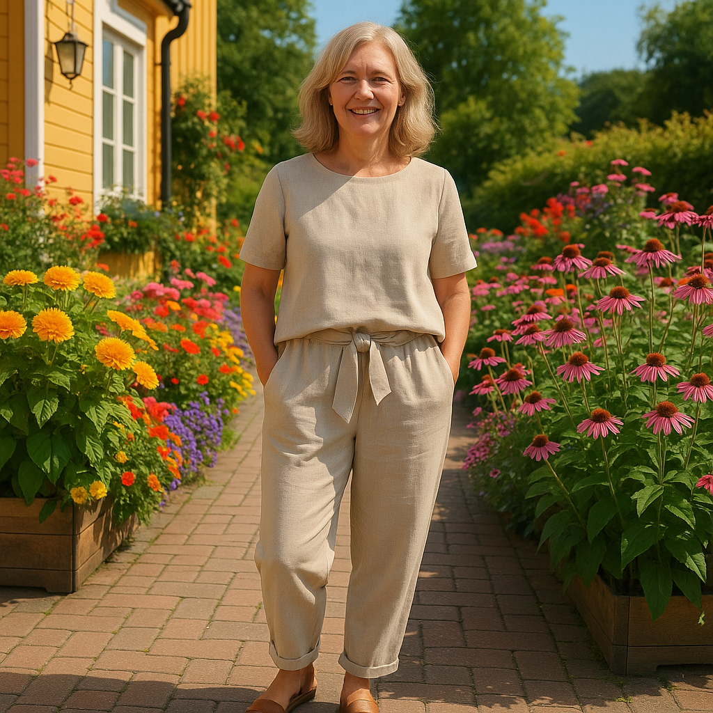 Chic Ladies' 2-Piece Summer Outfit