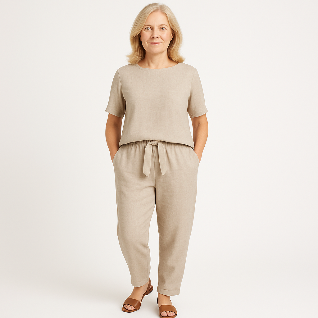 Chic Ladies' 2-Piece Summer Outfit