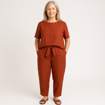 Chic Ladies' 2-Piece Summer Outfit
