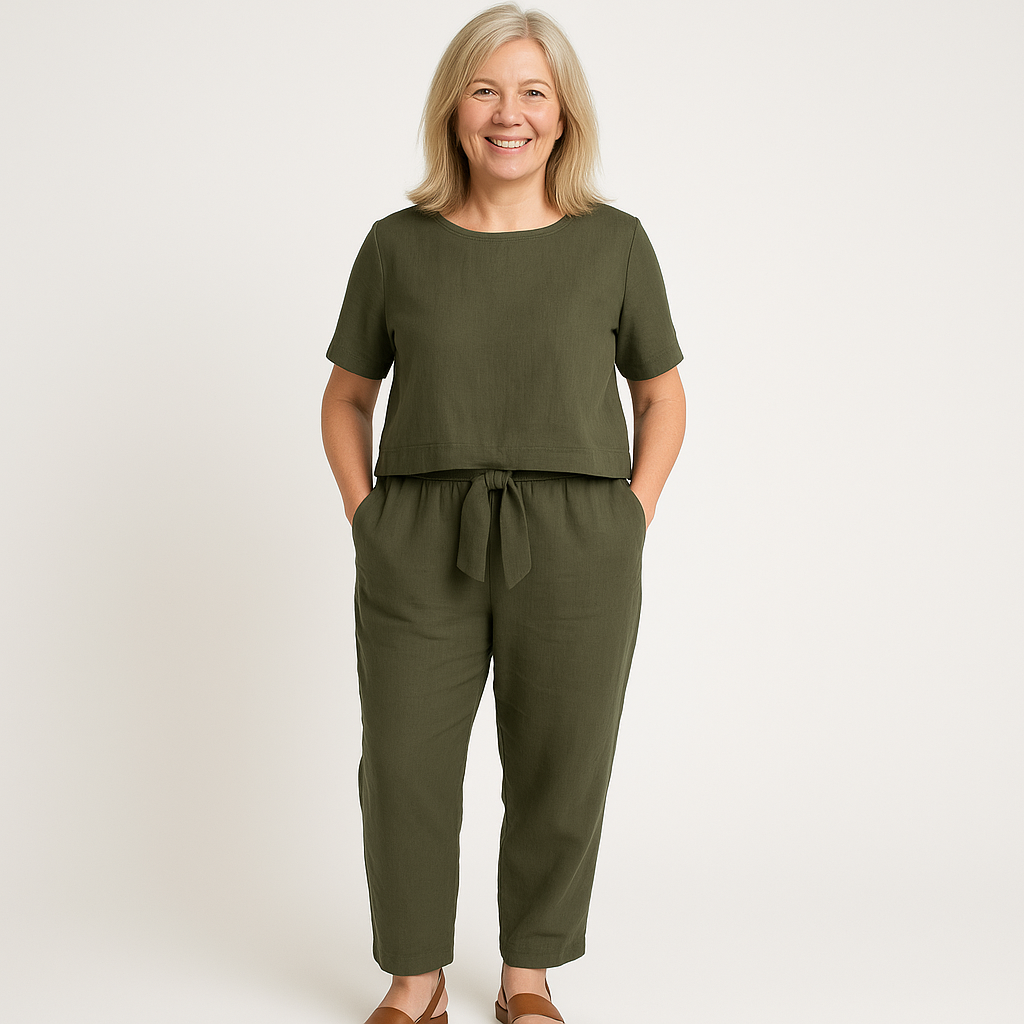 Chic Ladies' 2-Piece Summer Outfit
