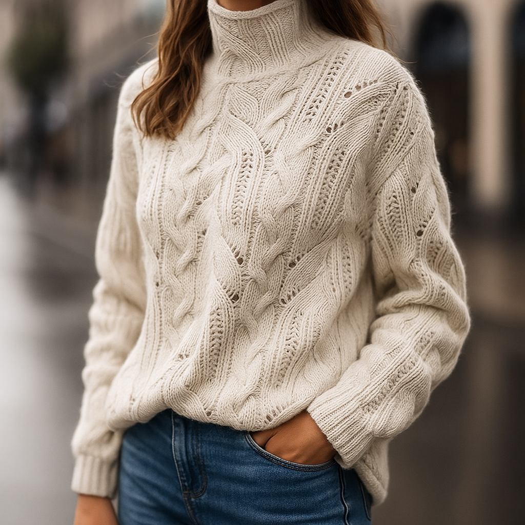 Aurelia Women's Wool Knit Sweater