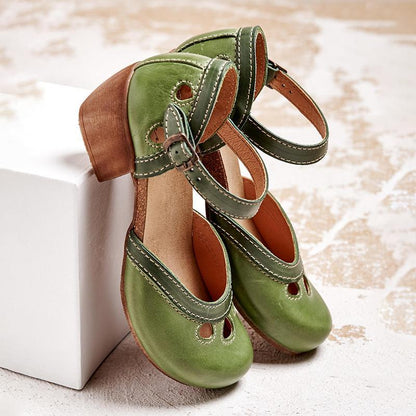 Women's Orthopedic Flat Sandals Low Heel Comfortable
