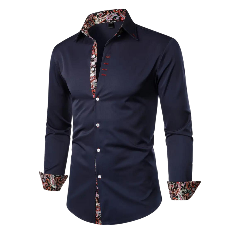 Men's Paisley Accent Shirt