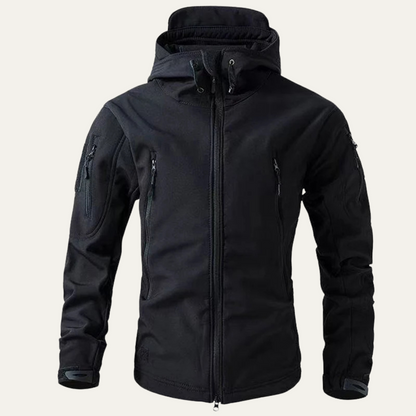 Men's Waterproof Tactical Jacket With Hood