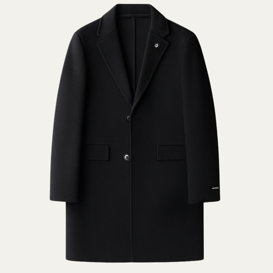 Elmford Men's Tailored Overcoat - VibreMode