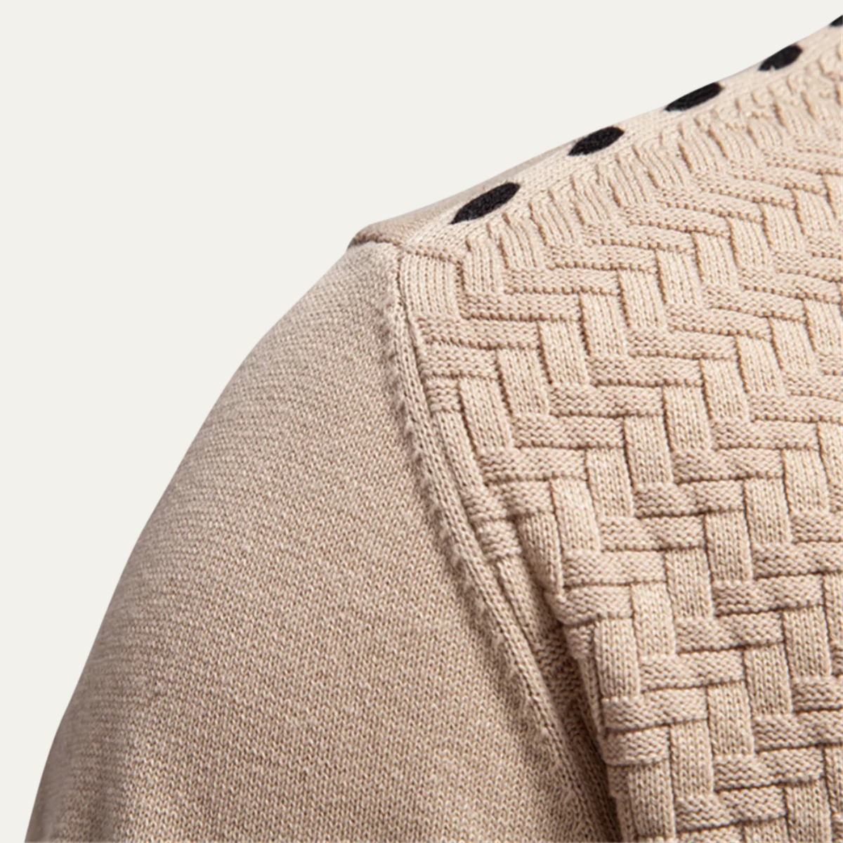 Men's Knit Cardigan Button Front Stylish