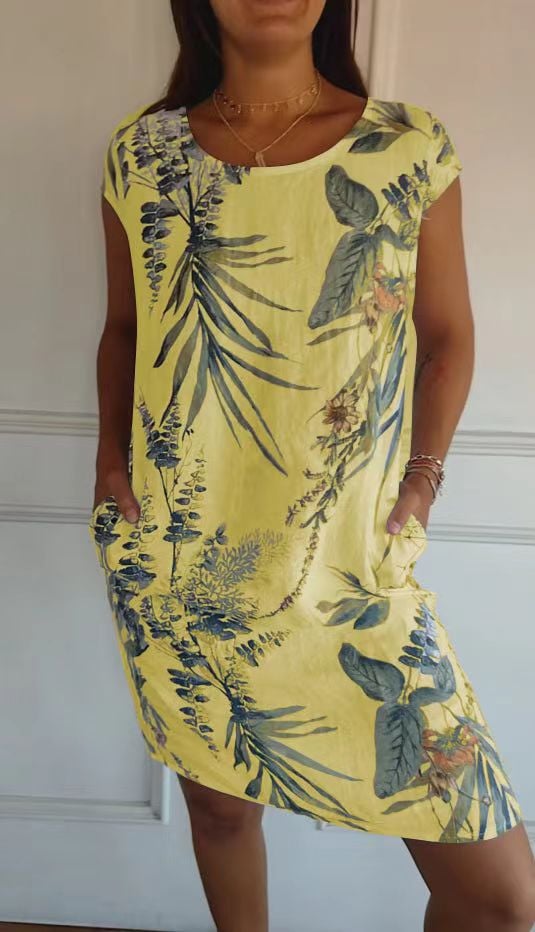 Floral Easy Fit Summer Dress