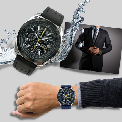 Men's Quartz Watch Water Resistant Sleek Design