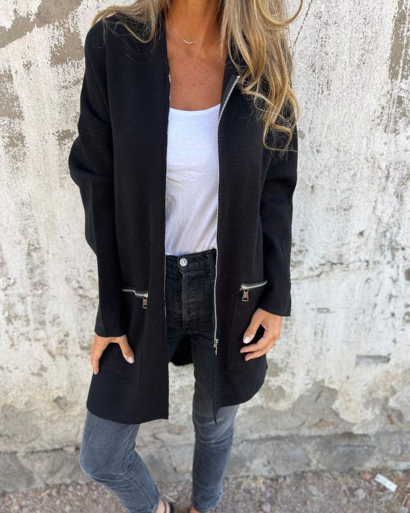 Cozy Women's Long Sleeve Sweater Cardigan