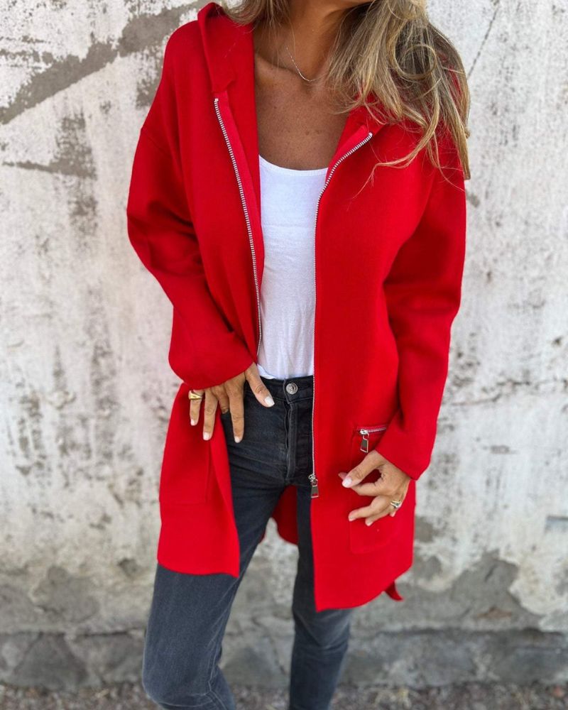 Women's Long Sleeve Cardigan - VibreMode