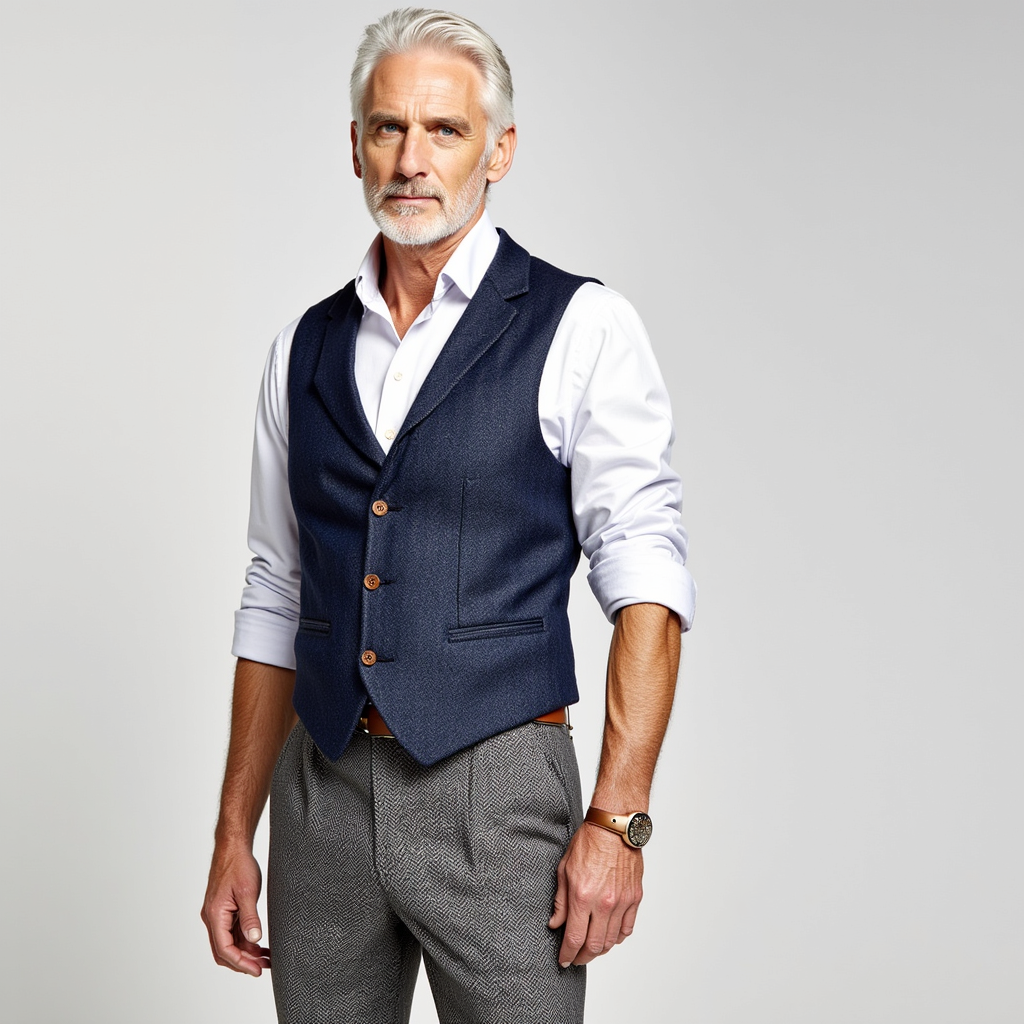 Vintage Mens Gilet - VibreMode