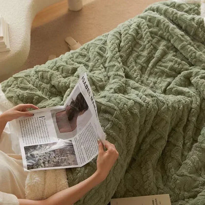 Thick Fleece Winter Blanket