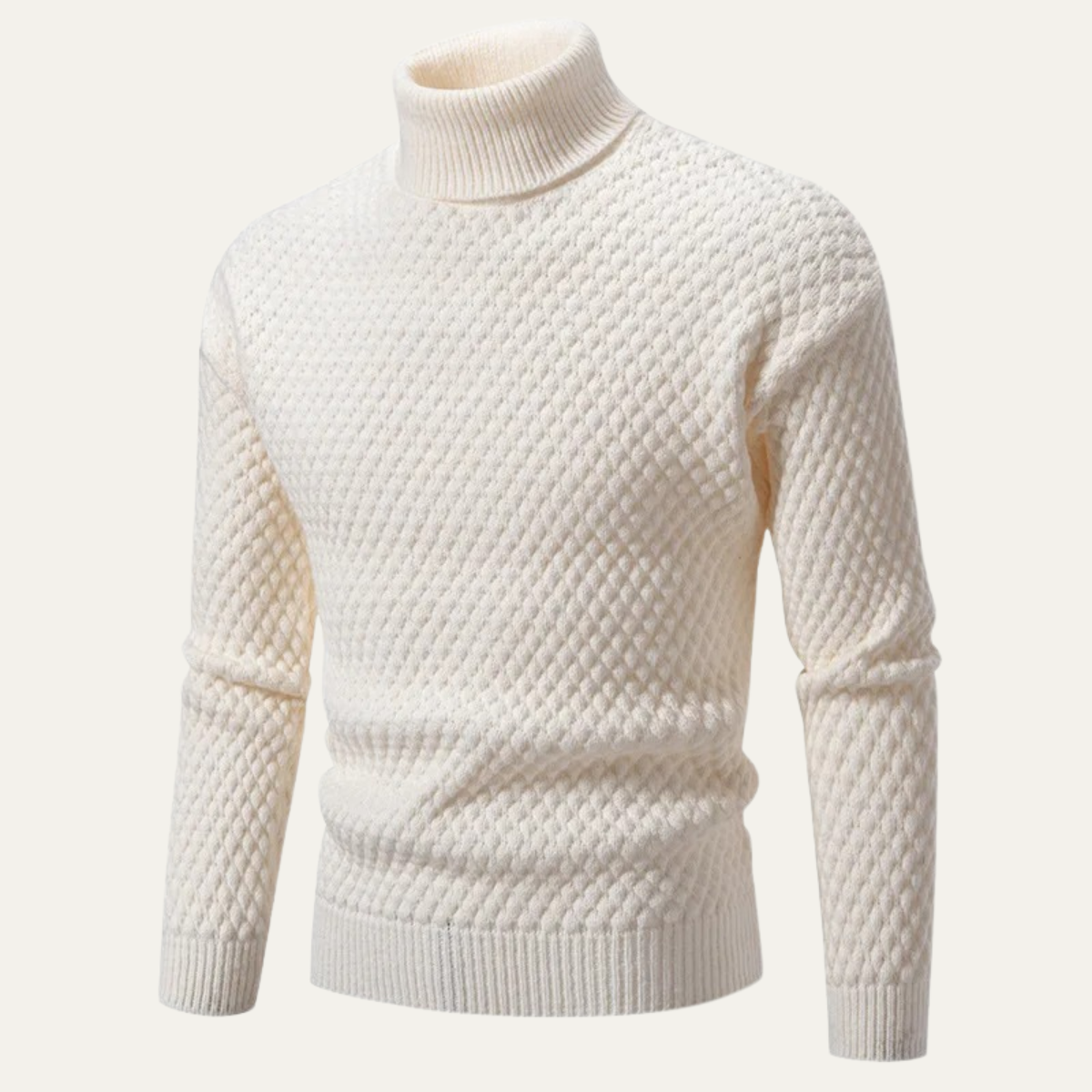 Men's Winter Knit Turtleneck Sweater