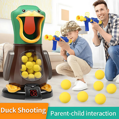 Soft Bullet Game Set With Walking Duck And Lights