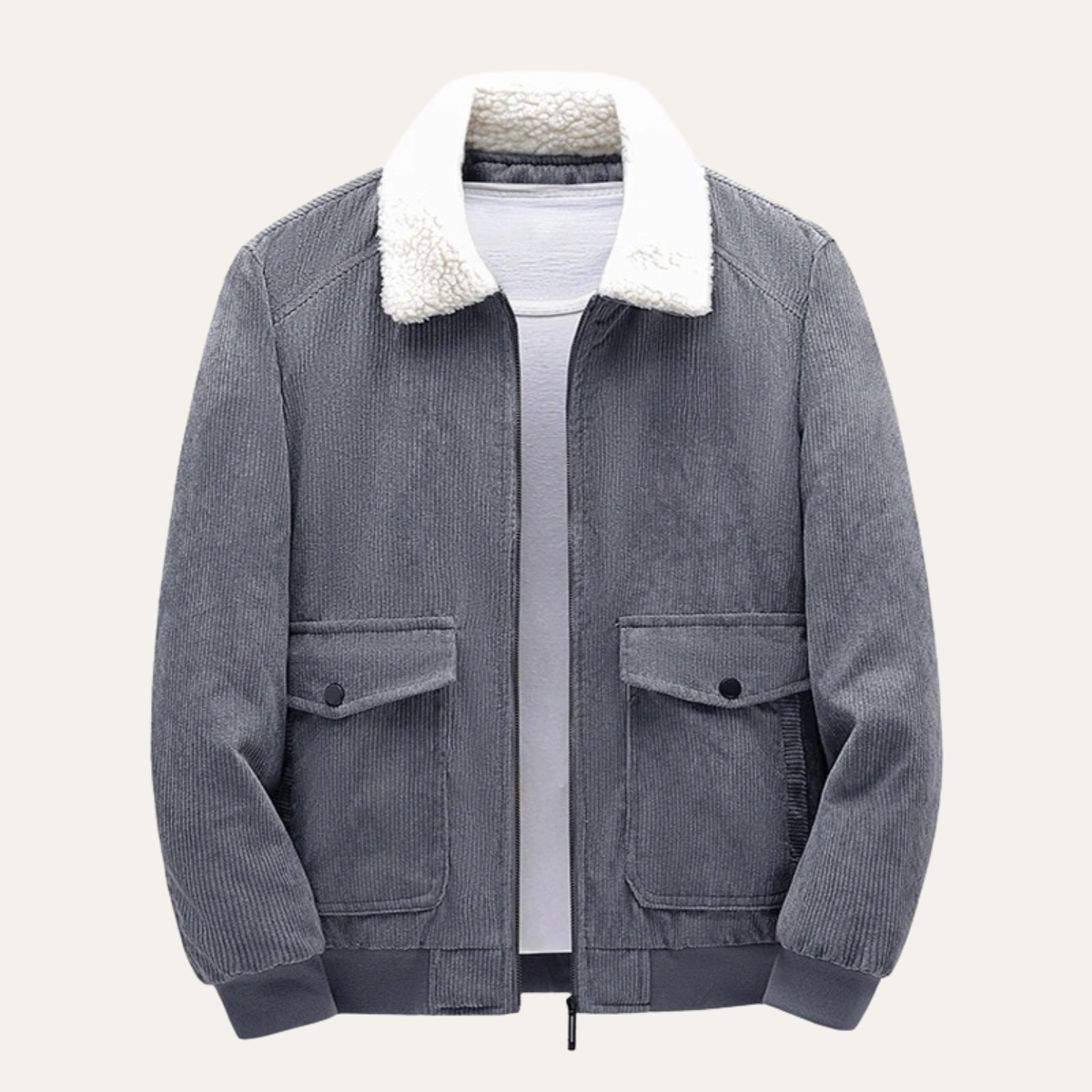 Men's Corduroy Sherpa Lined Jacket