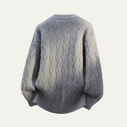Men's Soft Knitted O-Neck Warm Sweater
