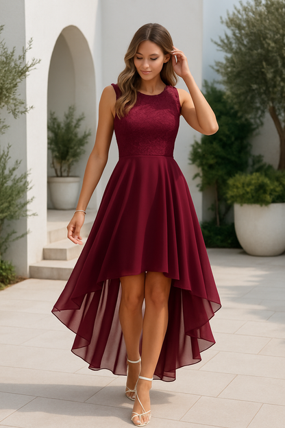 Elegant Ladies Wedding Party Dress