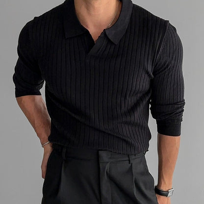 Men's Fitted Long Sleeve Shirt
