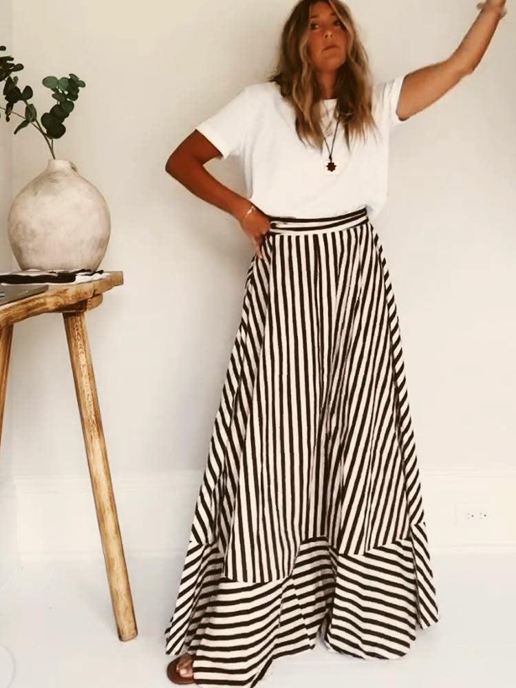 Women's Strapless Maxi Dress Elegant