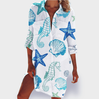 Elegant Women's Loose Fit Sundress Perfect Summer Wear