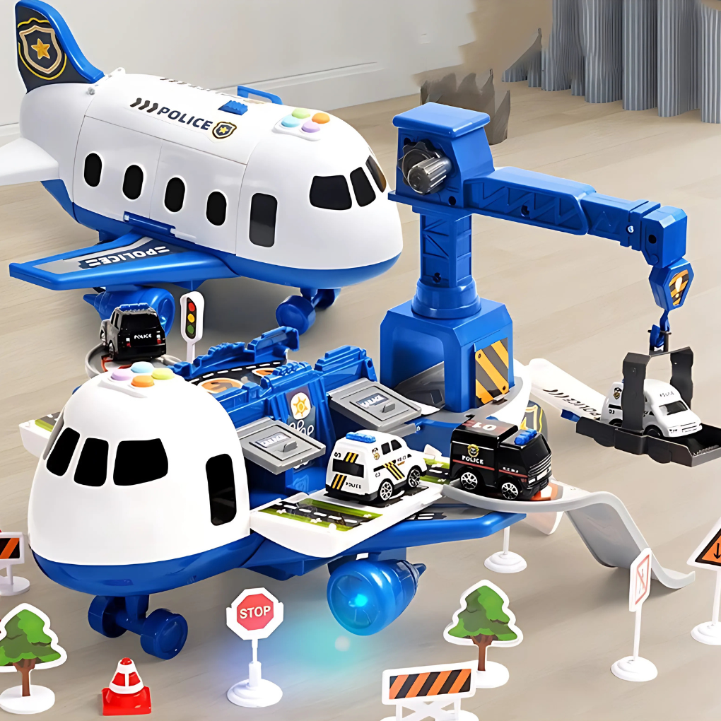 Flexible Passenger Airplane Toy Model - VibreMode