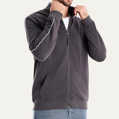 Men's Casual Zip Up Jacket Lightweight