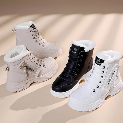 Women's Lace Up Ankle Boots Lug Sole