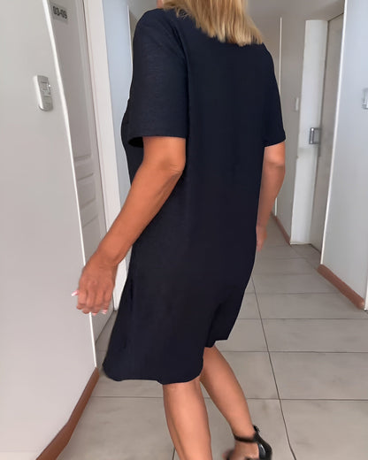 Women's V Neck Tummy Control Ruched Evening Dress