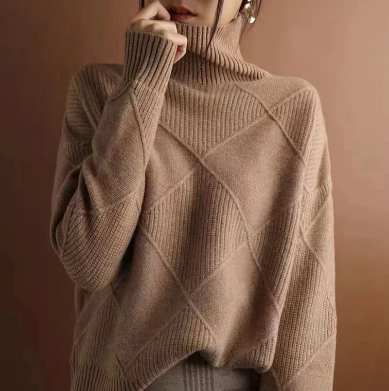 Avery Women's Turtleneck Sweater