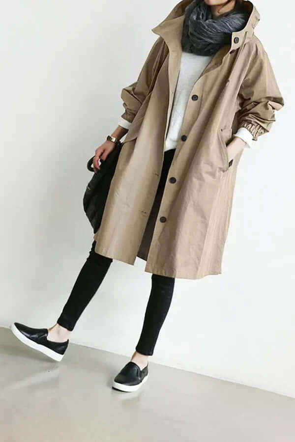 Women's Waterproof Rain Cape Lightweight Breathable