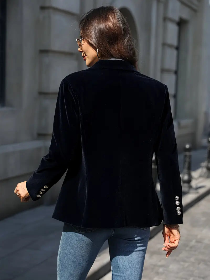 Women's Single Button Blazer