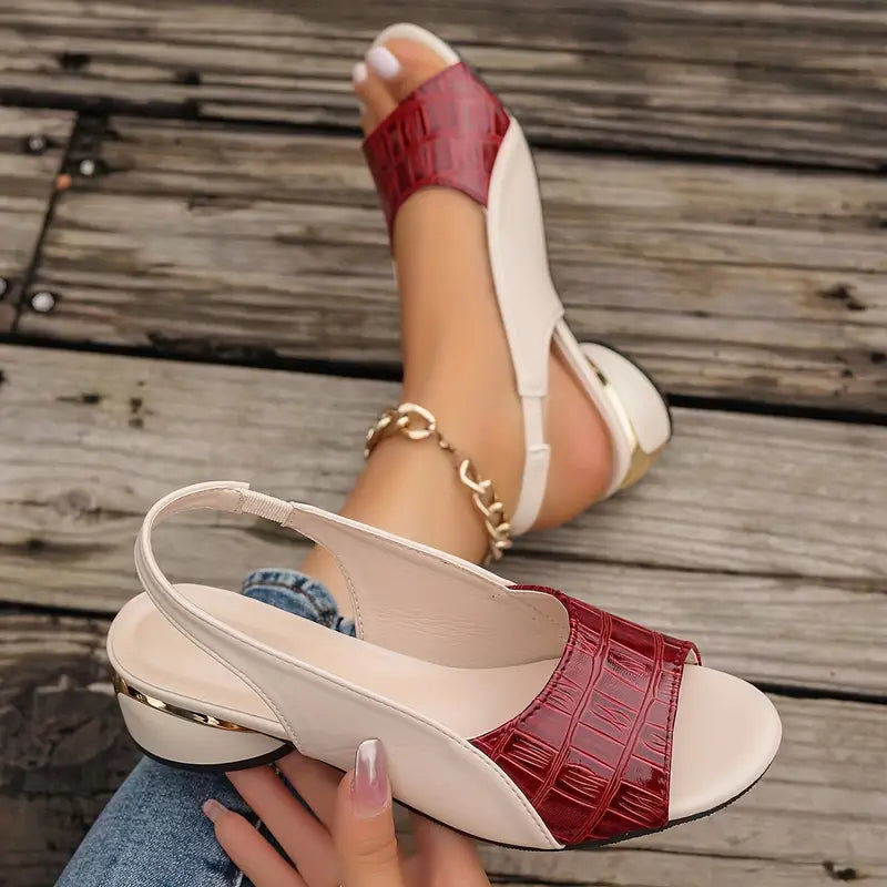 Women's Leather Comfort Sandals