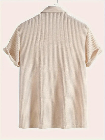 Men's Casual Polo Shirt Breathable Cotton