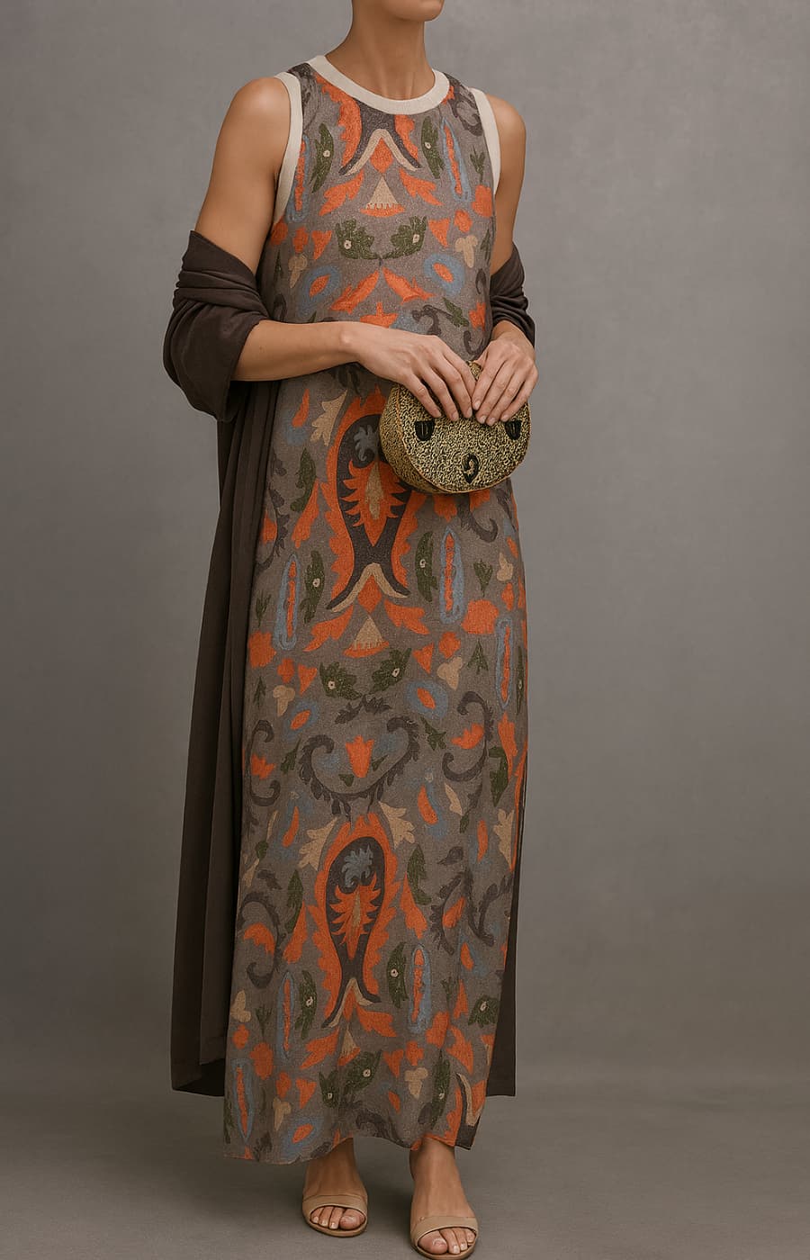 Women's Bohemian Dress Multicolor