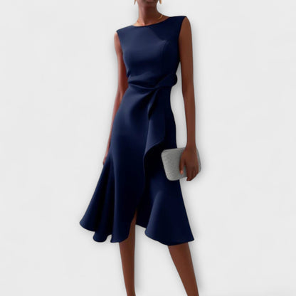 Women's Asymmetric Midi Dress