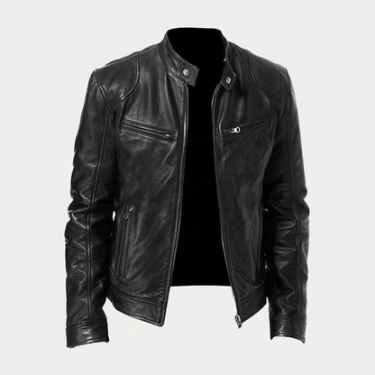 Casual Black Jacket Timeless Comfort Style - VibreMode