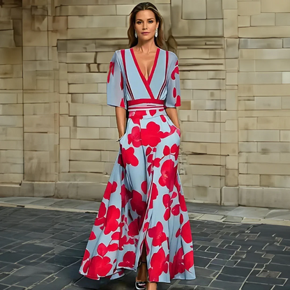 Beautiful Floral Midi Dress