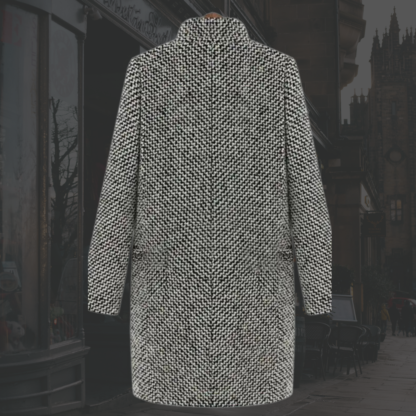 Women's Tailored Button Front Coat