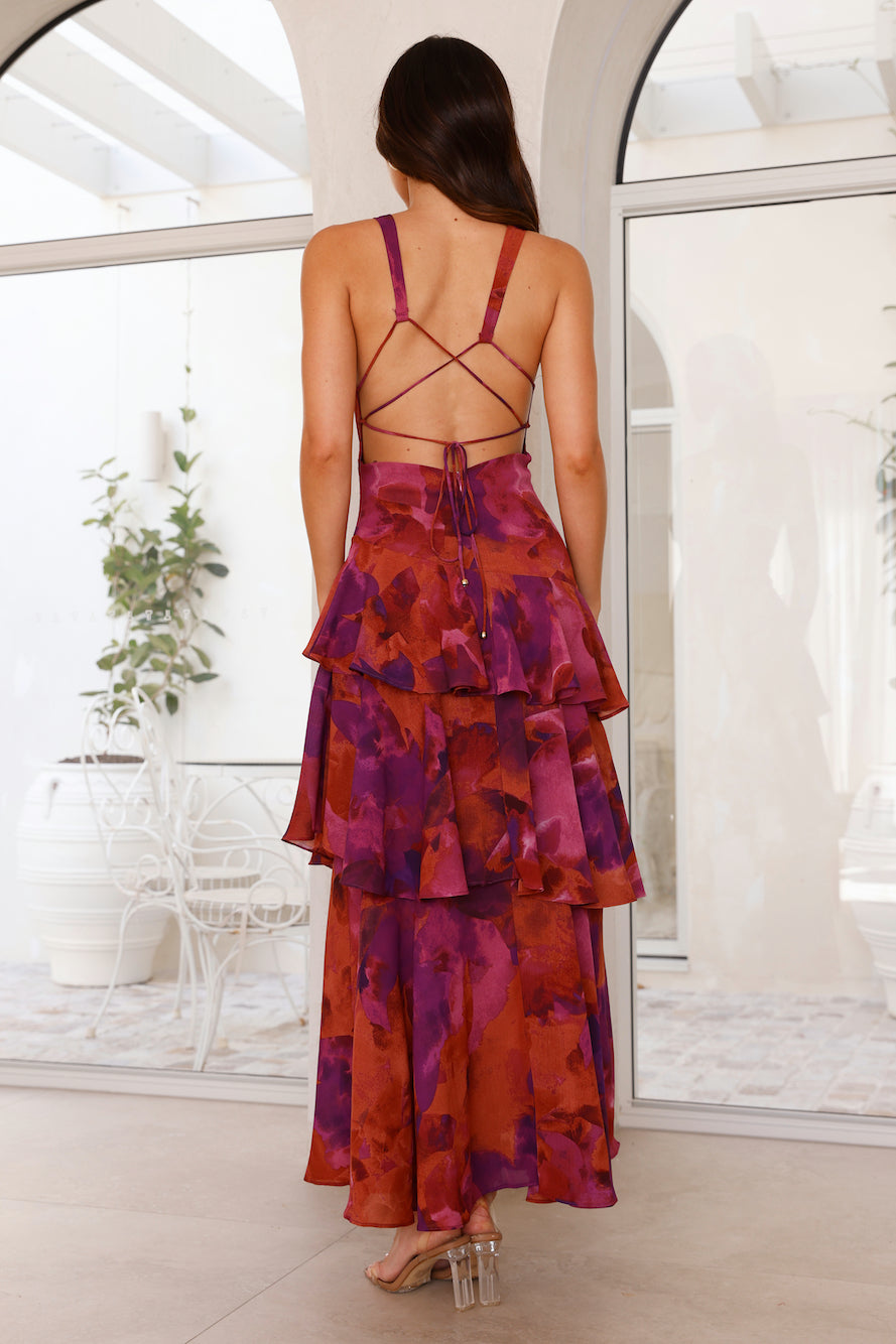 Women's Sleeveless Maxi Dress Flowing Skirt