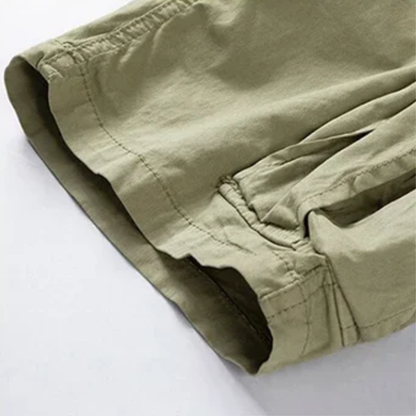 Men's Cargo Shorts Durable Cotton Khaki